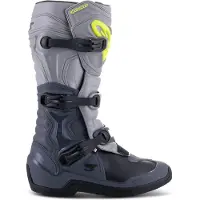 Alpinestars Tech 3 Boots Dark Gray Light Gray Black Taille US 12