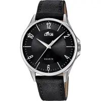 Lotus Montre noire 18518/4 Montre à quartz analogique pour homme UL18518/4