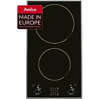 Amica Domino Table de cuisson 30 x 50,5 cm 2 zones de cuisson KMC 13280 E