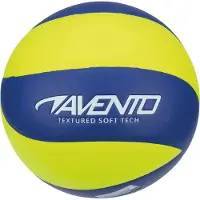 Avento VolleyballPolyuréthanelaminé - Match Pro - Soft Touch - Bleu/Jaune