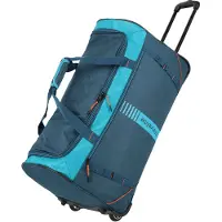 Travelite Sac de voyage turquoise / bleu foncé / orange