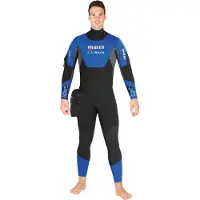 Mares Ice Skin 7 Mm Semi Dry Suit Bleu,Noir M Homme
