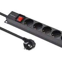 Qoltec Power strip for RACK 16A PDU,16xSCHUKO,vertical