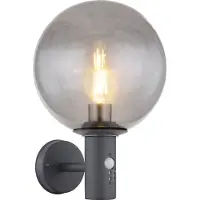 Globo Lighting Lampe Exterieure En Acier Inoxydable, 1xe27 LED (E27, IP44)