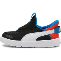 Puma Baskets 'Courtflex v3 Ease' bleu / rouge / noir / blanc