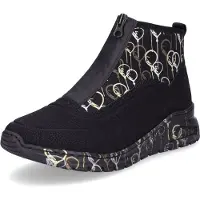 Rieker Bottines beige / marron / noir / blanc