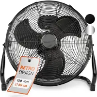 ProfiCare VL 3067 BK ventilateur de sol noir 50cm