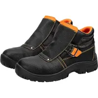 Neo Tools Chaussures de sécurité pour hommes antidérapantes en cuir taille 39-47 (40)
