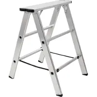 Stier Tréteau en aluminium, charge admissible 150 kg (69 cm, 75 cm)