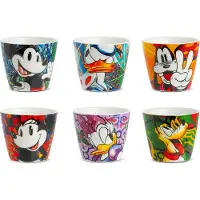 Gilde 6tlg. Set, Disney, Espressotasse, Porzellan, mehrfarbig, VE 2, H. 5.5 cm, D. 6.5 cm 81296 8052278332347