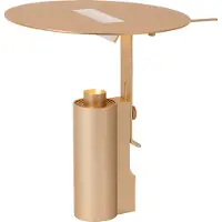 Lucide Lampe de bureau dorée Fits LED