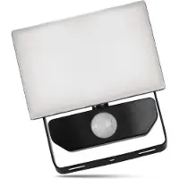 Emos - Projecteur LED Tambo avec détecteur de mouvement - projecteur fin en aluminium - étanche - blanc neutre - 1000 lm - 10 W - pour l'extérieur - noir, ZS2912