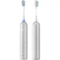 MOVA Fresh Pro 3DClean Brosse à dents électrique argentée, nettoyage 3D, contrôle intelligent via application, soin dentaire avancé