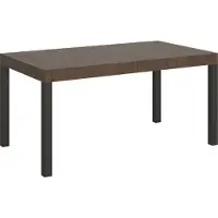 Itamoby Table Extensible 90X160/420 Cm Everyday Noyer Structure Anthracite