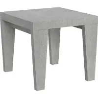 Itamoby Table Extensible 90X90/246 Cm Spimbo Cemento