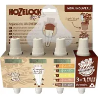 Hozelock Cône Aquasolo Arrosage Autonome Universel, Pack 3+1 - Exel