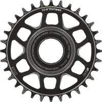 E*thirteen Helix Core Shimano Dm 21.5mm Offset Chainring Argenté 32t