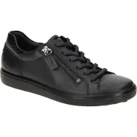 Ecco SOFT 7 Chaussures dames - Chaussures basses à lacets sportives noir NEU