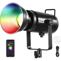 Neewer CB300C RGB Video Light With App Control (Lumière vidéo), Lumière continue, Noir
