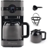DS Produkte Barista Machine à café filtre Touch Iso avec verseuse isotherme, écran tactile LED, minuterie