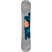 K2 Snowboard - Snowboard all-mountain - Chloro 2026 pour Femme en Bois - Taille 146 cm - Gris