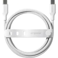 PanzerGlass empower by Racing USB-C to USB-C 1.2m hvid