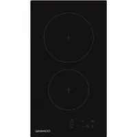 Daewoo Plaque de cuisson vitrocéramique - - 2 brûleurs - 30 cm - BH3VTF19BNM - Noir