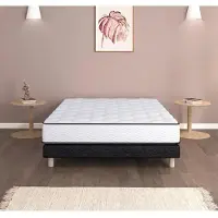 Polypreen Urban Collections Paris - Matelas ensachés - 160 x 200 cm - 24 cm - Mousse à mémoire de forme - Ressorts