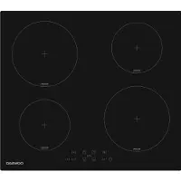 Daewoo Plaque de cuisson a induction - - 4 foyers - 60 cm - BH6ITF37BNM - Noir
