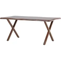 Venture Home Fiona table de salle à manger 90x180 cm noyerReproduction.