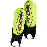 Puma Protège-tibias - Ultra Light Cheville - Citron Compression - - S - Small - Protège-tibias