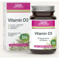 GSE Vertrieb GmbH Vitamine D3 - compact 60 comprimés 30g