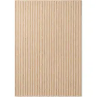 Hanse Home Tapis plat Ted Baker Linley, résistant aux intempéries, à motifs rayés, facile d'entretien, en jute - 120x170 cm
