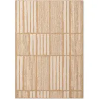 Hanse Home Tapis plat Ted Baker Allington, résistant aux intempéries, facile d'entretien, en jute, couleur blanc - 200x300 cm