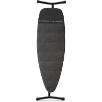 Brabantia Planche à Repasser et Planche à Vapeur D - 2-en-1 - 135x45 cm - Denim Black