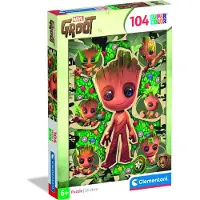Clementoni - 104 pièces - Marvel. Groot