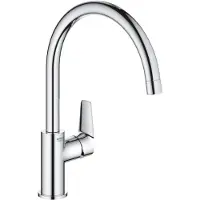 GROHE StartEdge Mitigeur monocommandé pour évier bec haut, portée 207mm, chrome, 30529001