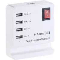 Revolt Chargeur multi USB avec interrupteur