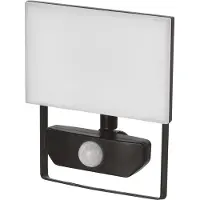 Emos - Projecteur LED Tambo avec détecteur de mouvement - projecteur fin en aluminium - étanche - blanc neutre - 2000 lm - 20 W - pour l'extérieur - noir, ZS2922