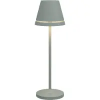 Leonardo VENEZIA Akku-Tischlampe Olivgrün 1,8W steuerbare Lichtfarbe IP54 76063