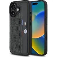 BMW Bmhcp16S23Pupva Iphone 166.1 Antracyt/Anthracite Hardcase M Perforated Tricolor Detail Line