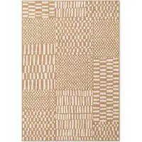 Hanse Home Tapis plat Ted Baker Barkham, résistant aux intempéries, facile d'entretien, en jute, couleur blanc - 160x230 cm