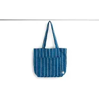 HAY Outdoor Market Sac Blue with beige stripe