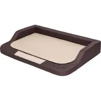TexCorp Lit pour chien Lit espace de repos pour chien Canapé Canapé pour chien Accessoires pour chien Coussin pour chien Matelas pour chien Panier pour chien Doggybed Niche pour chien 75 x 50 cm