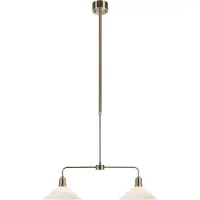 Markslöjd Suspension , Vela, dimmable, Bronze / laiton ancien, Salon / séjour, Verre