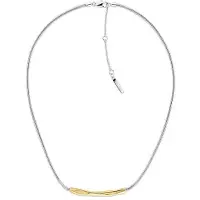 Calvin Klein Gradient Waves Necklace Argenté Femme