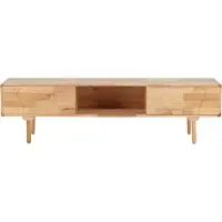 Ebuy24 Skärhamn meuble tV 2 portes naturel.