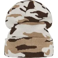 Urban Classics Bonnet crème / noisette / noir