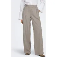 ONLY Pantalon à pince 'ONLLinda' taupe