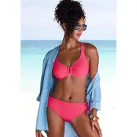 LASCANA Hauts de bikini pourpre